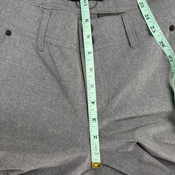 Gramicci Convertible Ruched Pants Women Size 4 Gray Adjustable Tap Packable - Picture 12 of 14